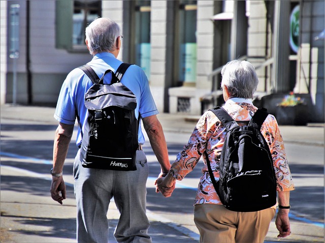 Senior Citizens Enjoying Broadband Internet